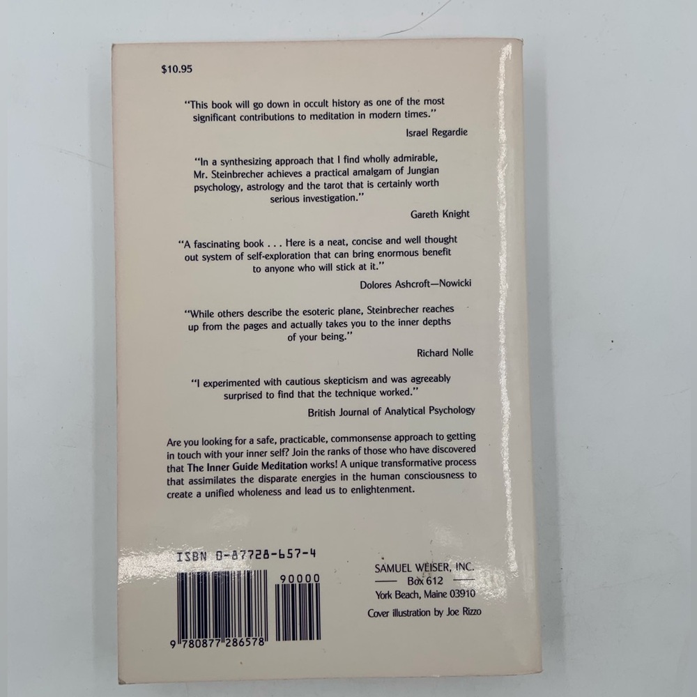 🌹New Listing🌹GUC The Inner Guide Meditation - Book by Edwin C. Steinbrecher - Picture 3 of 5